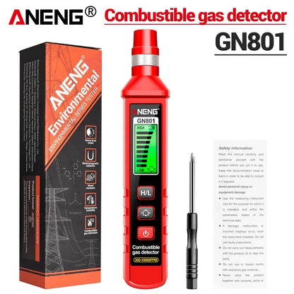 Gas-sensitive Semi-conduct Detector 300~10000PPM Gas Leakage Analyzer Combustible Meter Environment Test Sensor Tool