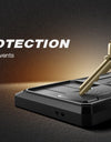 for Samsung Galaxy S23 Ultra S24 Case with Kickstand Slide Camera Cover Screen Protector Military Grade Shockproof 6.8"