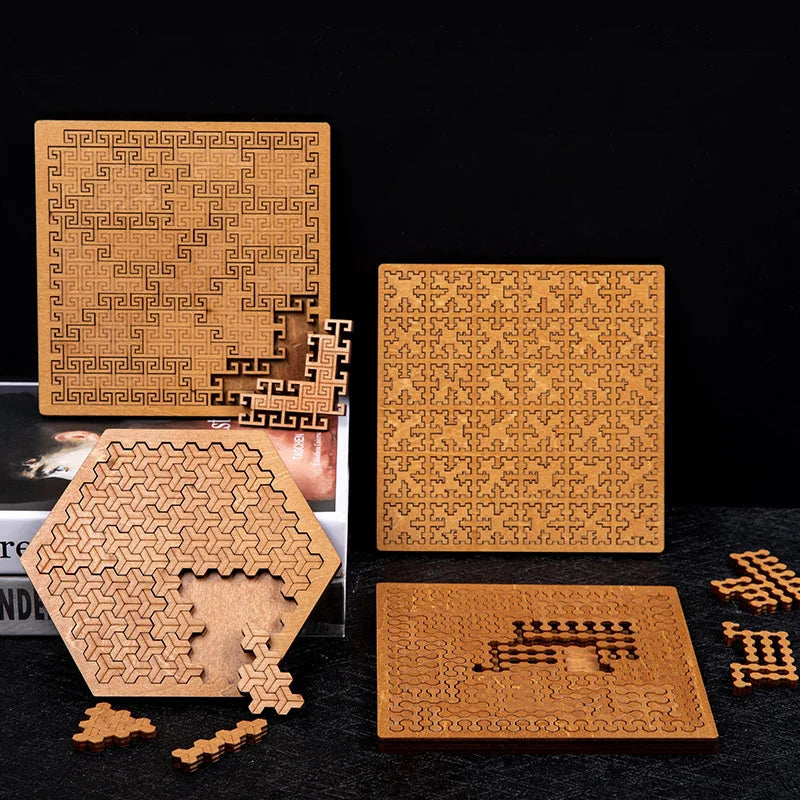 Wooden Brain Teaser Puzzle Game