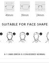Fashion Square Luxury Acetate Pure Titanium Eyewear Reading Business Retro Optical Prescription Eyeglasses Frame Men