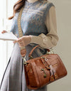 Handbags High Quality Leather Shoulder Bags Designer Solid Color Handbag