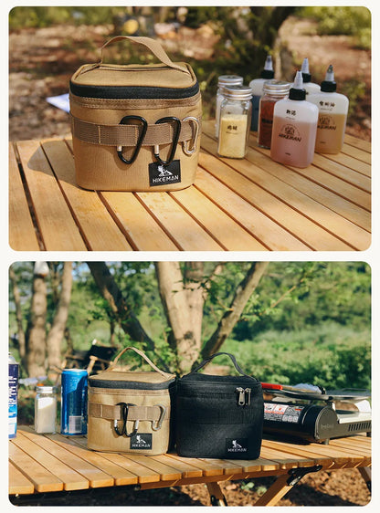 Outdoor Camping Barbecue Picnic Seasoning Bottle Storage Bag Portable Seasoning Refill Bottle Sealed Oil Bottle Storage Bag