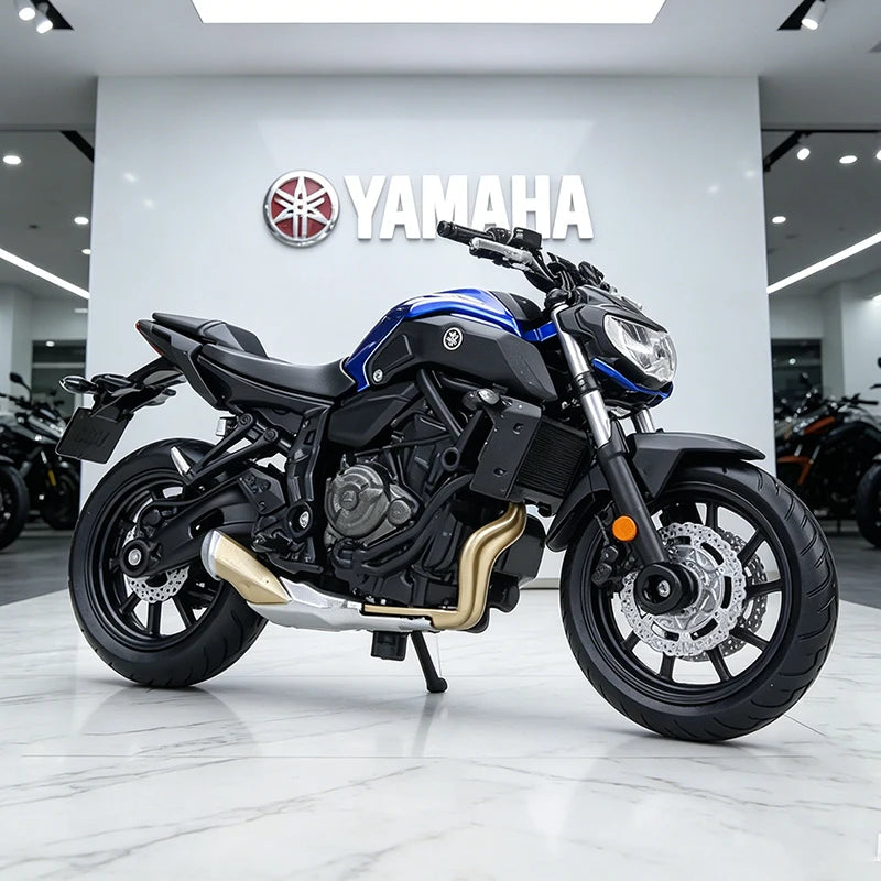 1 18 Scale Yamaha MT 07 2018 Diecast Motorcycle Model
