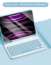 For iPad Keyboard Case For iPad 2024 iPad Air 11-in 13-in M2 Pro 11-in 13-in M4 Pro 11 12.9 10.2 9/8/7th 10.5 9.7 Air 3 2 Case