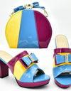 African Matching Shoes and Bags Italian In Women Shoes and Bag Set African Sets 2024 Shoes for Summer Women Party