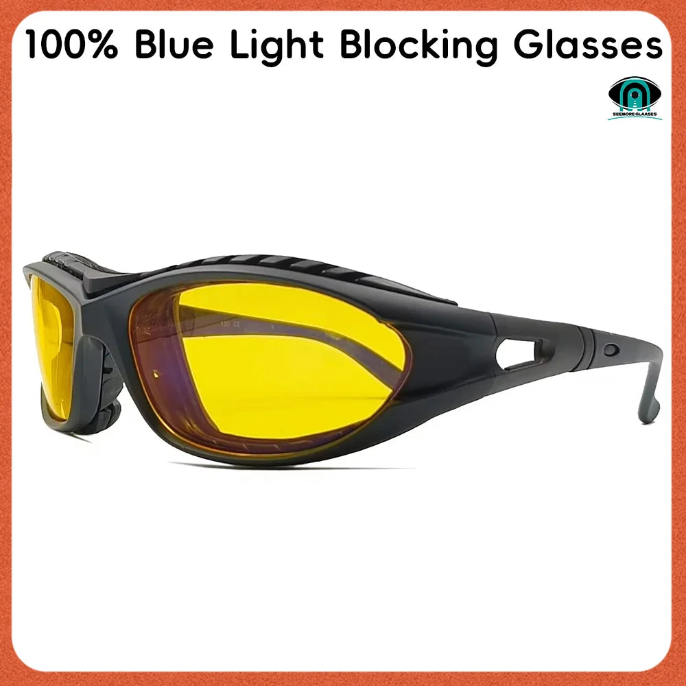 100% Anti Blue Light Blocking Goggles Glasses Anti fatigue Glasses  Gaming Eyeglasses Computer Reading