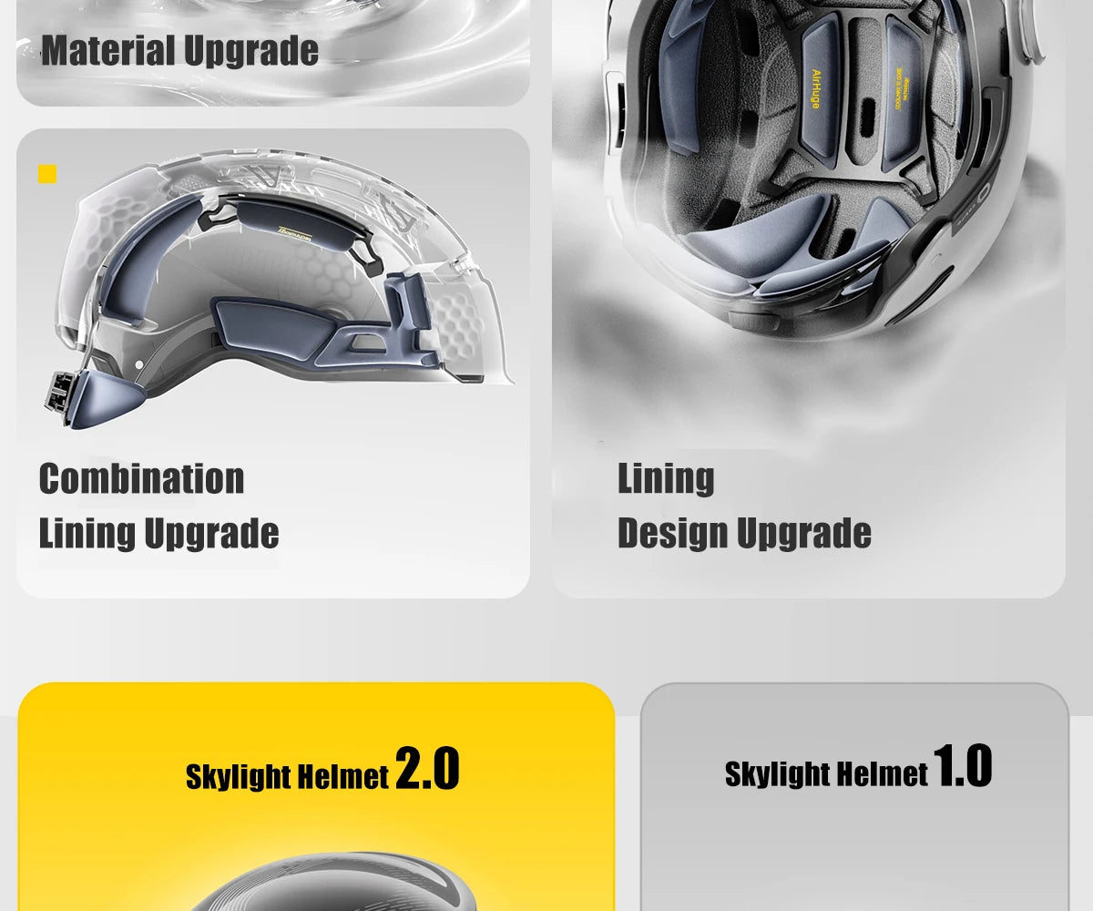 Open Face Electric Bike Helmet With Dual Visor