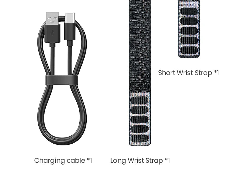 Wireless Bluetooth Remote Control with Wrist Strap for Action Cameras and Smartphones
