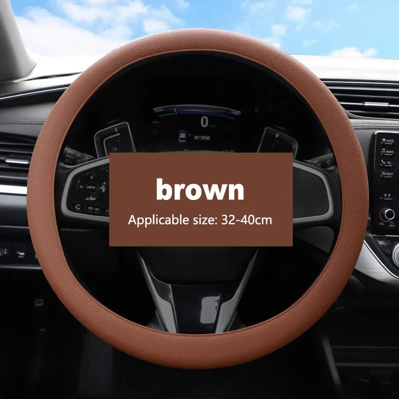 Universal Silicone Car Steering Wheel Cover Anti Slip 32CM 40CM