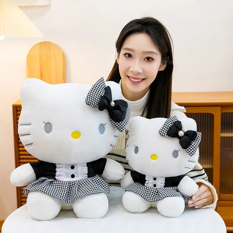 Black Cat Character Plush Stuffed Doll Pillow Toy