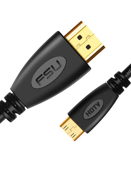 Mini HD to HDMI-compatible Cable 1080P Male to Male For Tablet HDTV GoPro Sony M3 A7 R2 HDMI-compatible Projector 1m 2m 3m