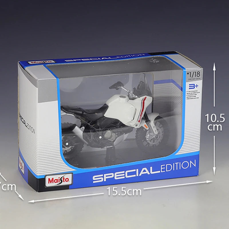 1 18 Scale Ducati Desert X Diecast Motorcycle Model