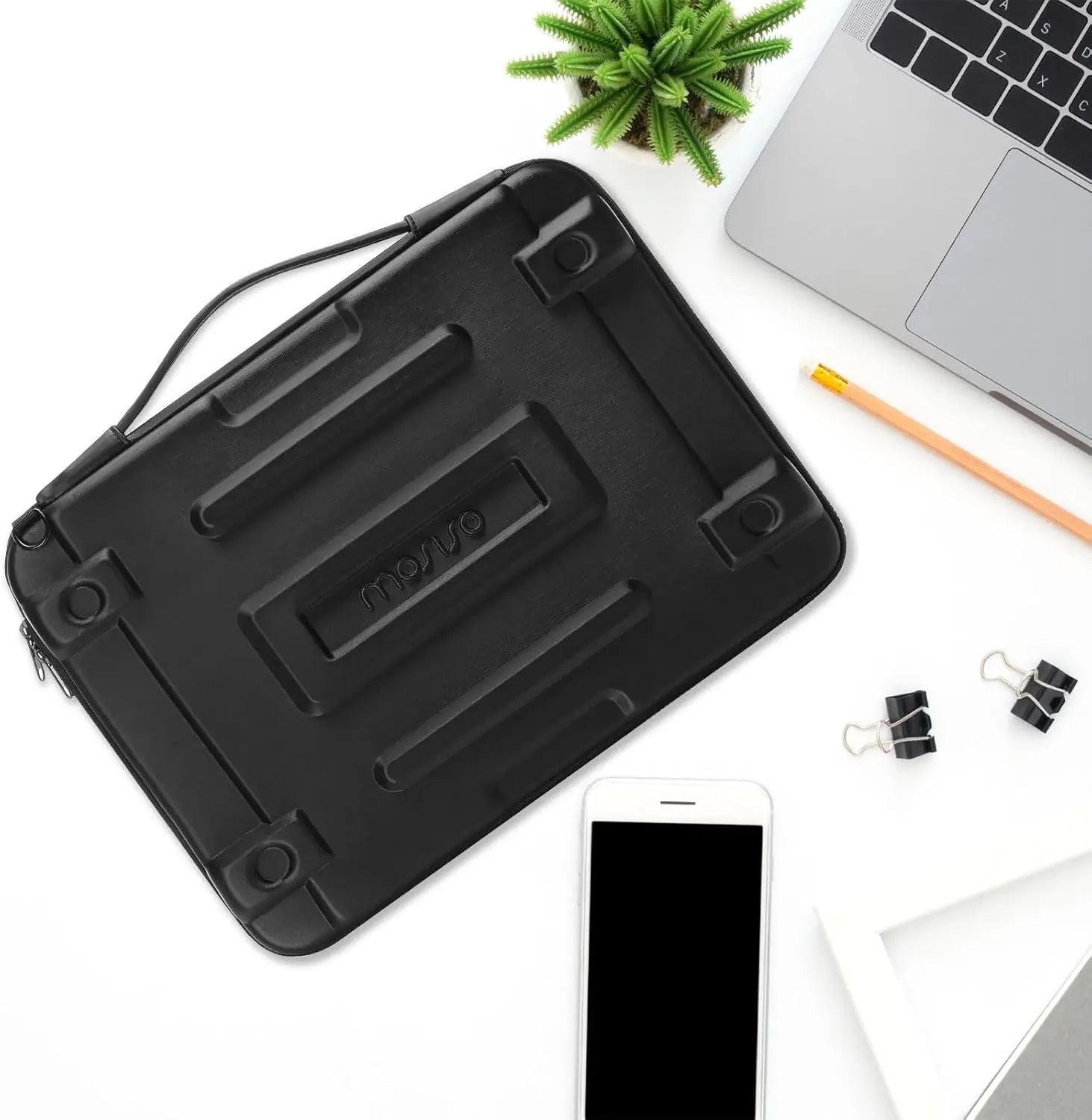 Hard Shell Laptop Case Sleeve Shoulder Bag for Macbook Air Pro 15 16 inch Dell Asus Shockproof Computer Handbag Briefcase Cover