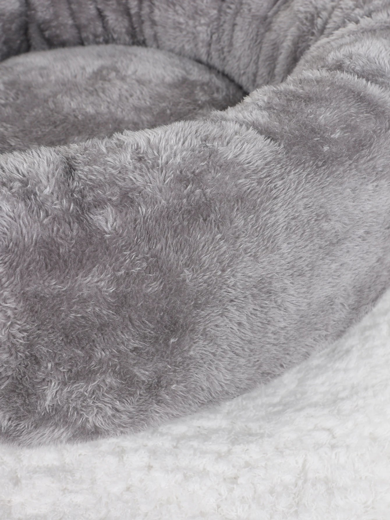 Fluffy Plush Pet Cushion Bed for Dogs and Cats