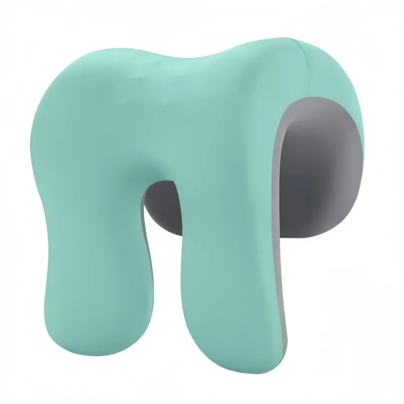 Ergonomic Nap Pillow Memory Foam Throw Pillow Chair Back Heightened Cushion Neck Support Face Down Sleeping Pillows