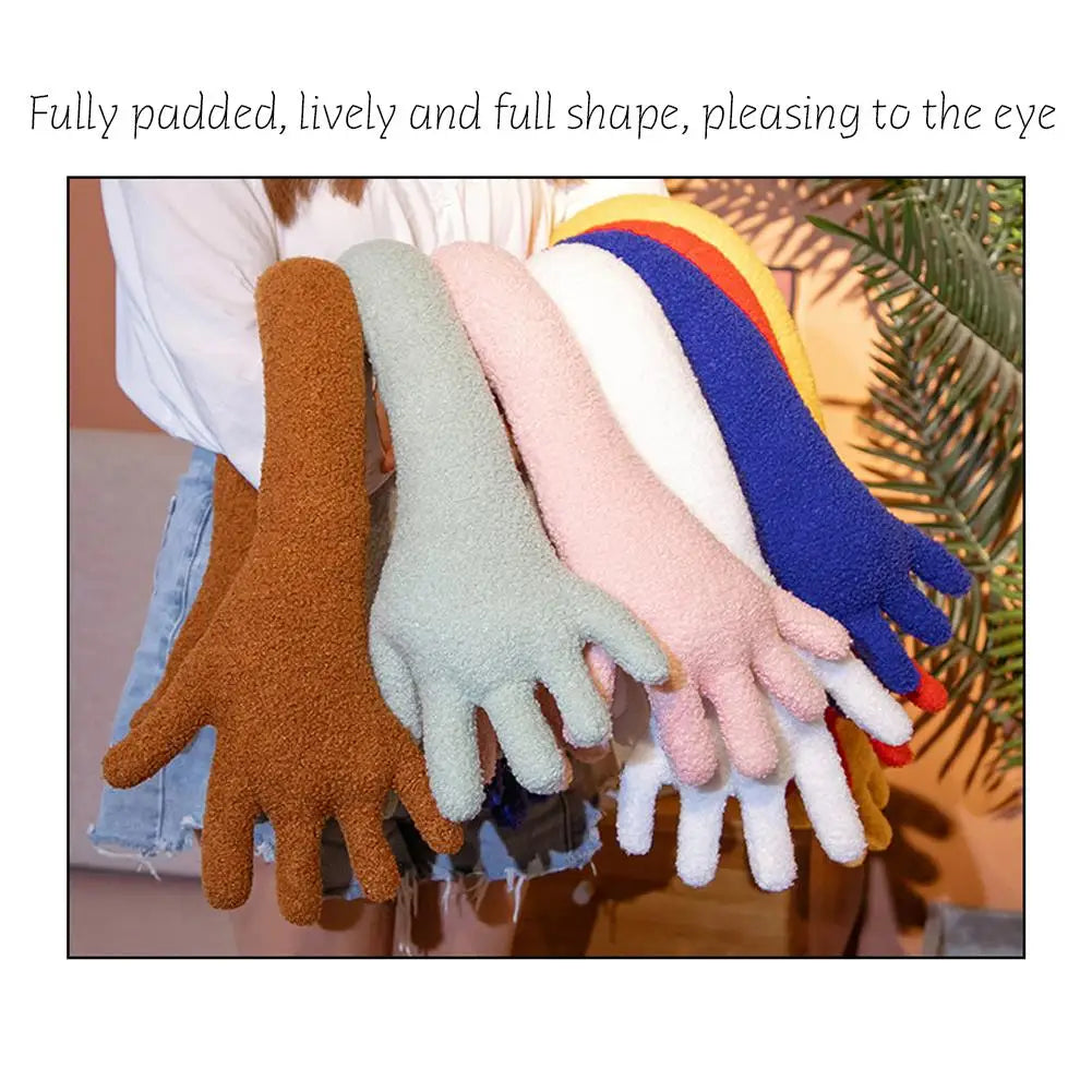 Creative Hand Shape Plush Pillow Soft Long Arm Sofa Palm Home Throw Office Pillow Funny Nap Stuffed Toy Pillows Color D P2Q8