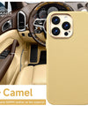 Original Leather for Magsafe Case for iPhone 14 Pro 14Pro Magnetic Cover with Tempered Glass Screen Protector