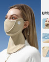 Women's Anti-UV Sunscreen Face Mask Scarf Breathable Ice Silk Half Face Cover Thin Summer Face Cover Mask