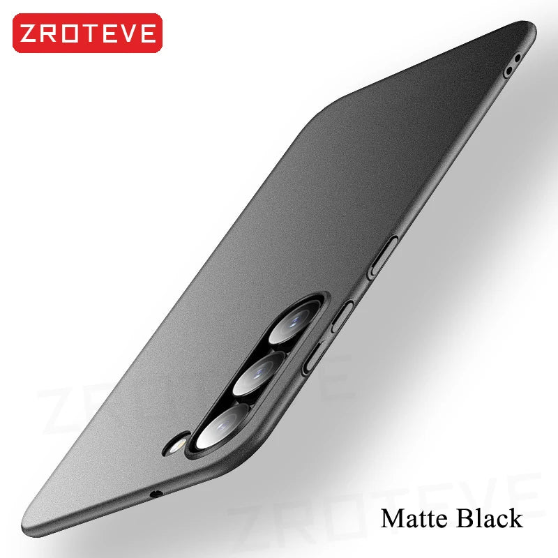 Zroteve Slim Matte Hard PC Case for Samsung Galaxy S26 Ultra / S25 Edge / S24 / S23 – Lightweight Protective Cover