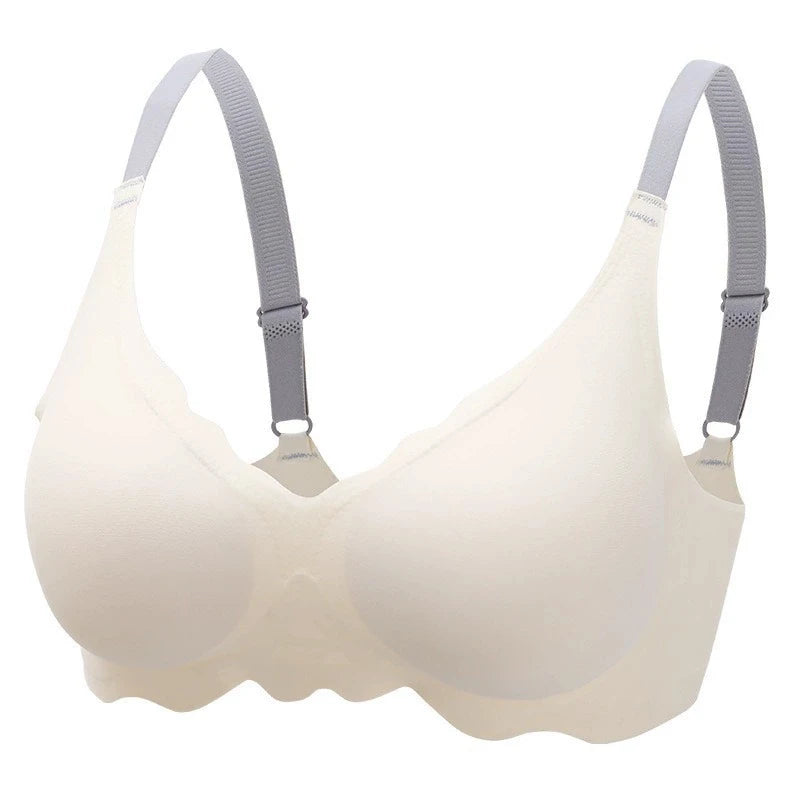 Womens Seamless Wireless Push Up Bralette