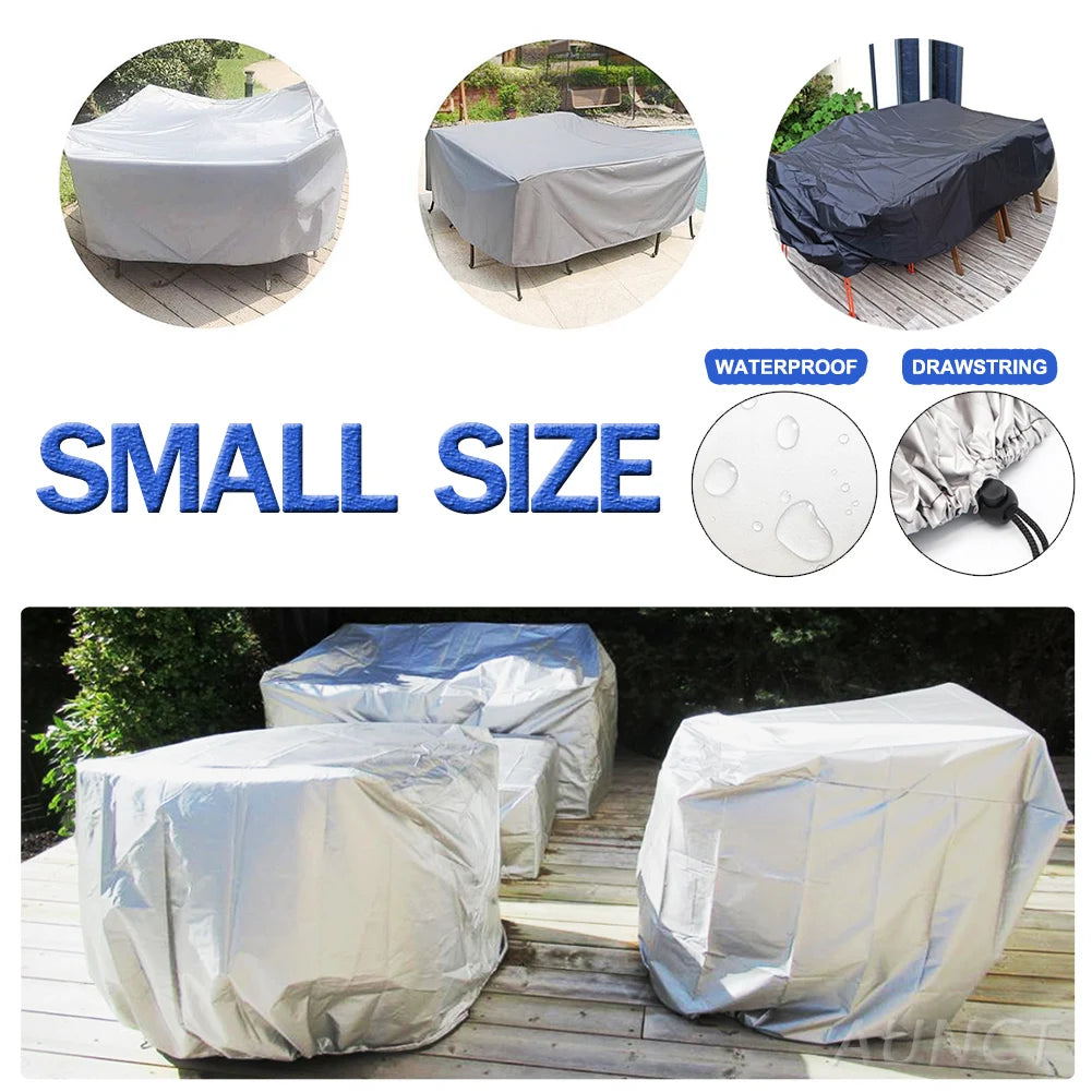 Waterproof Outdoor Garden Furniture Cover 210D Patio Sofa Table Chair Dustproof Rain Snow Protector