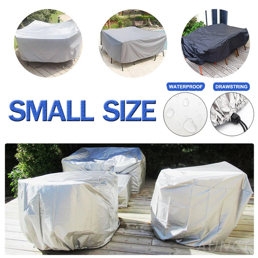 Waterproof Outdoor Garden Furniture Cover 210D Patio Sofa Table Chair Dustproof Rain Snow Protector