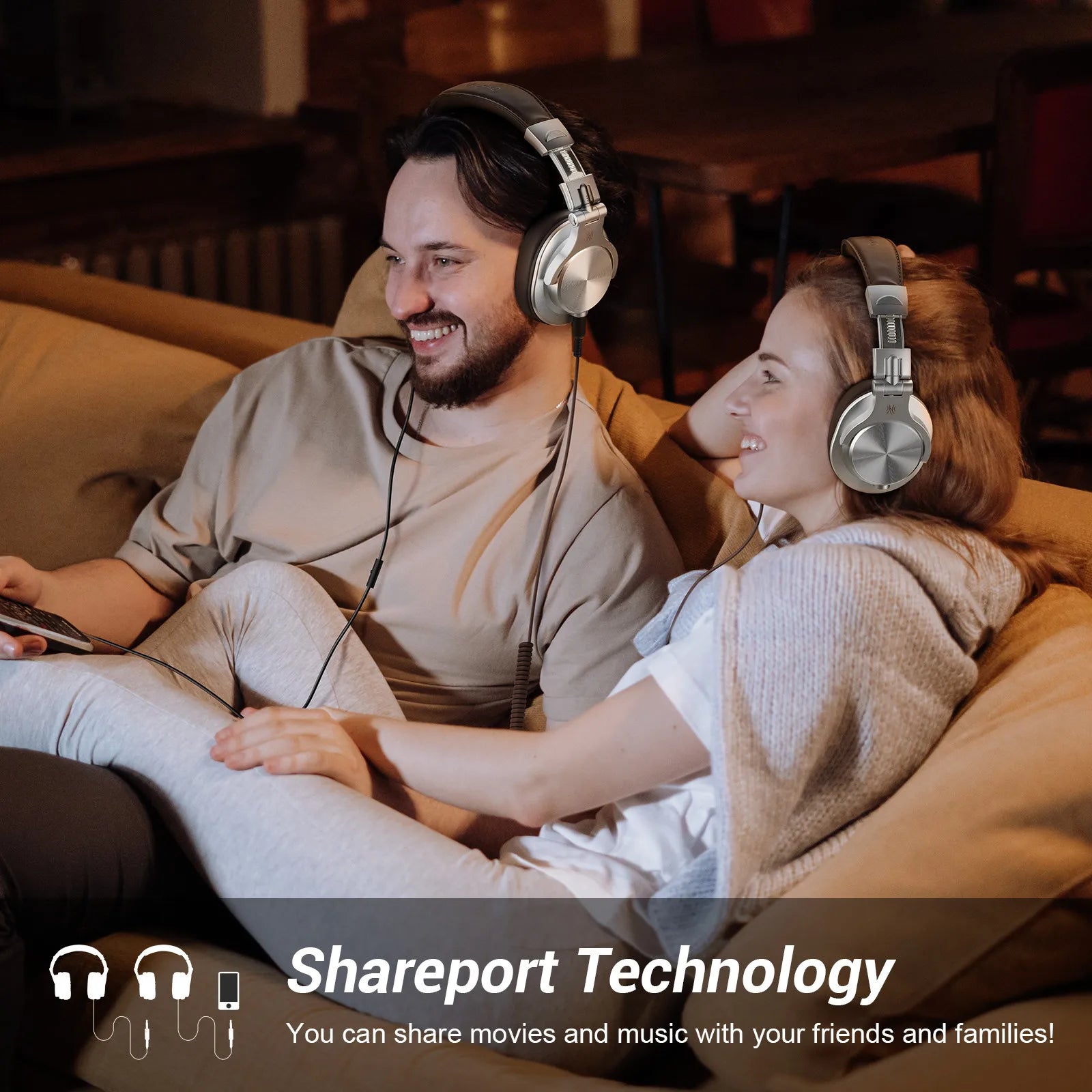 A70 Fusion Wired + Wireless Bluetooth 5.2 Headphones For Phone With Mic Over Ear Studio DJ Headphone Recording Headset