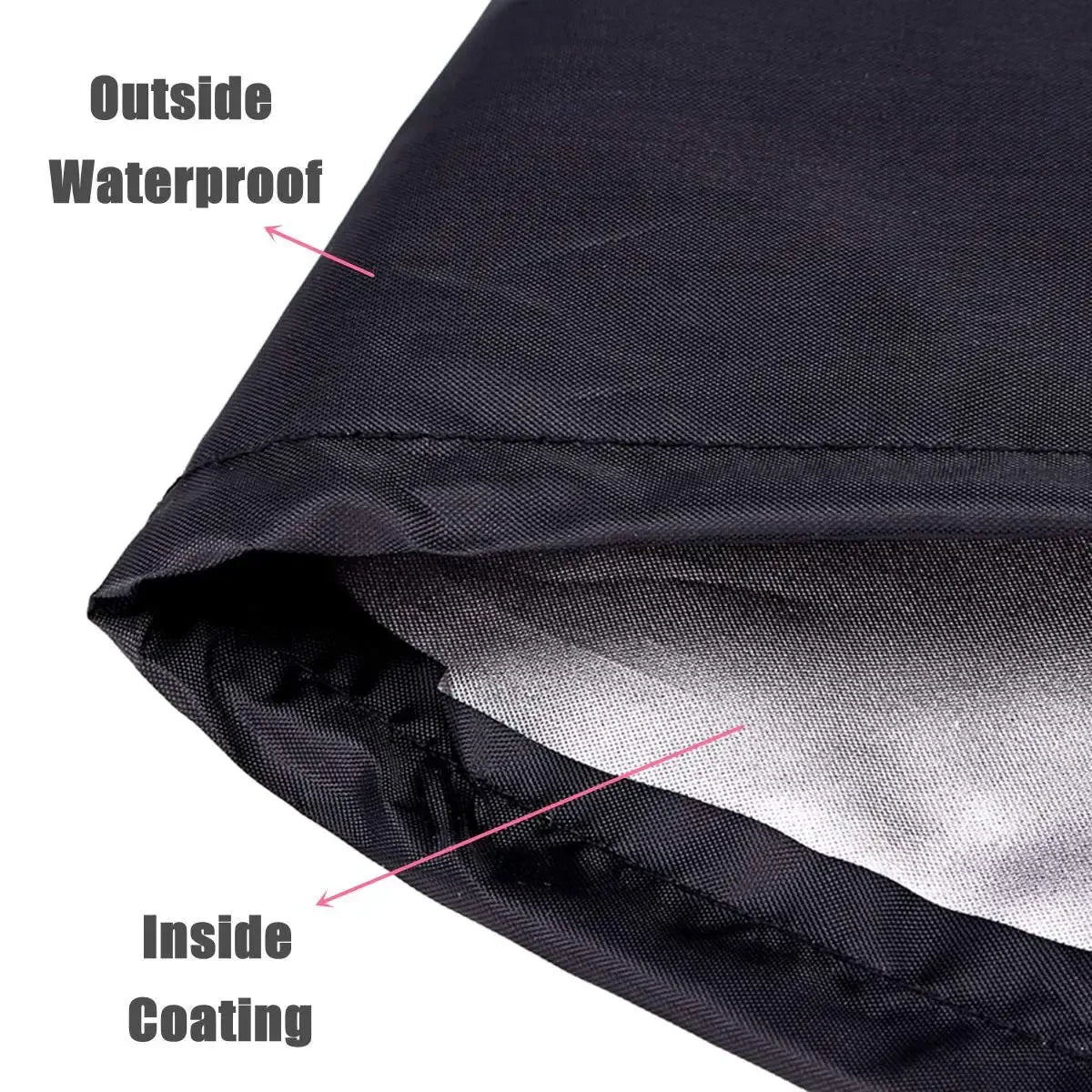 Waterproof BBQ Grill Cover Outdoor Barbecue Dust Rain UV Protection Cover for Gas Charcoal Electric Grills