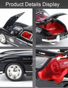 1:32 Scale 300SL GT63 V8 Sports Car Model Toy Metal Die-cast Sound Light Pull Back Vehicles Models Boys Hobby Ornaments Gifts