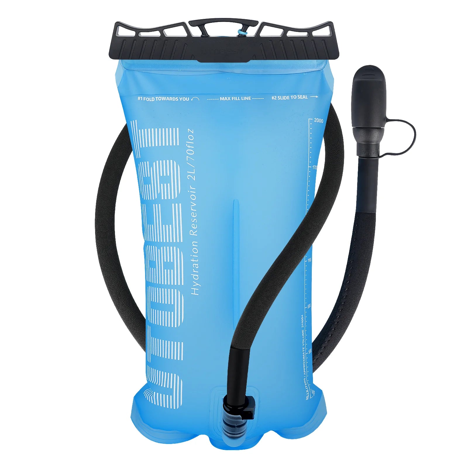 1.5L/2L/3L Water Bladder Hydration Pack Reservoir TPU Water Storage Bag for Camping Cycling Running Hiking