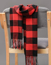 Classic lattice men soft shawl plaid scarves shawl wraps shawl neckerchief headband muffler