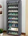 Dustproof Shoe Rack Multilayer Shoe Cabinet Organizer Nonwoven Home Furniture Space-saving Cabinets Shoe Shelf Hallway Entryway