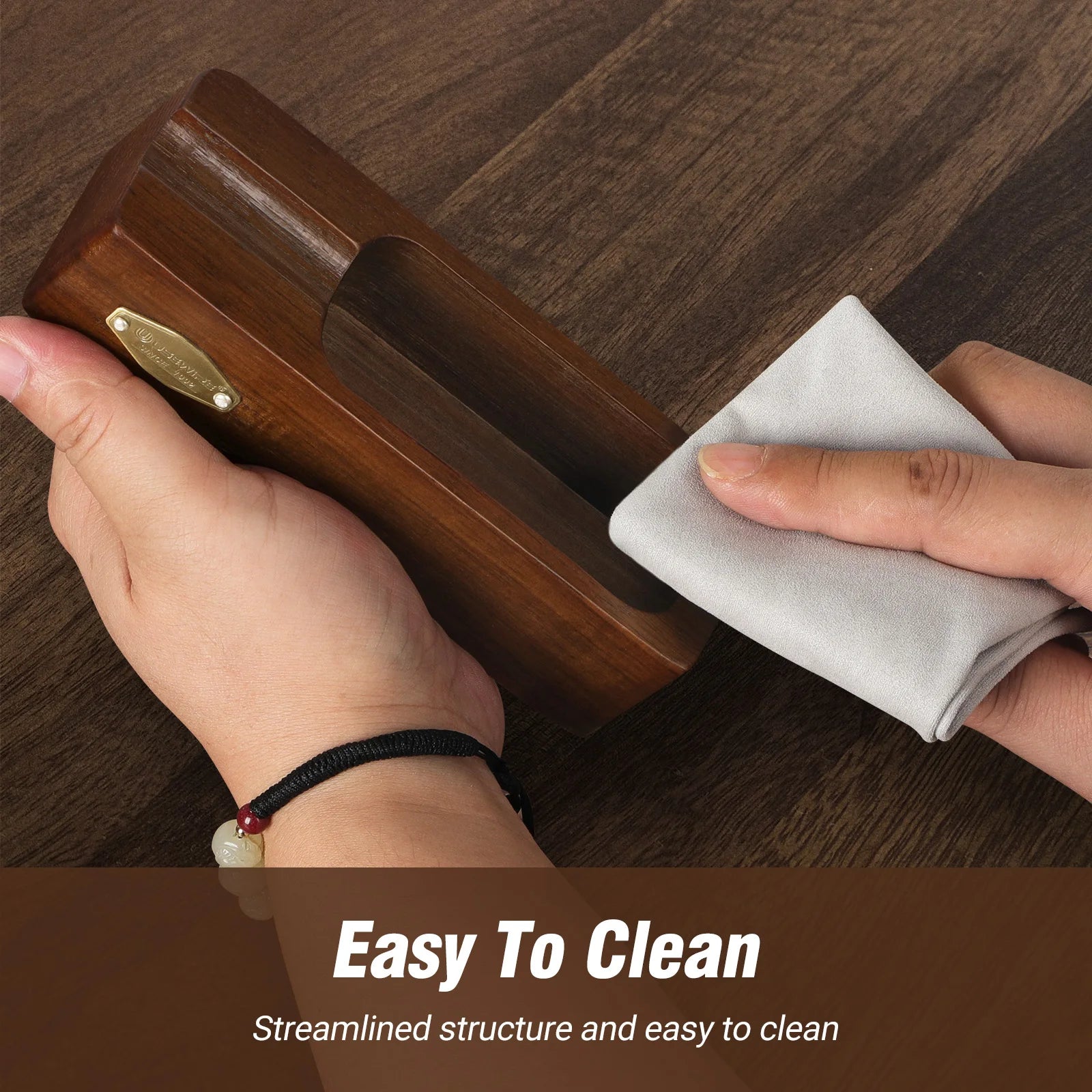 Cigar Ashtray Wooden Ashtrays Smokers Outdoor Home Office Decoration Useful Ashtray Portable Travel Ashtray Smoking