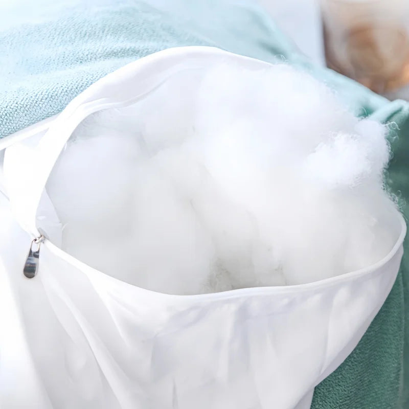 Canvas Lumbar Support Sofa Cushion With Pocket Triangle Backrest Tatami Mat For Living Room Bedroom Ergonomic Pillow