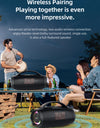 Portable Bluetooth Speaker, Wireless TWS Subwoofer, Waterproof Mobile, HIFI Quality, Big Power, 160W