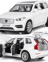 Simulation 1:32 Volvo XC90 SUV Alloy Diecast Metal Model Sound & Light Toy Car Central Control Ornaments Display Present For Boy
