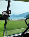 Laser Range Finder Black 600M Golf Distance Meter, with Vibration, Magnet, Slope switch, support USB Charging