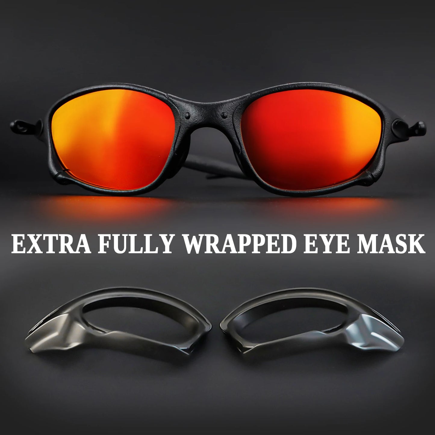 Polarized Metal Cycling Sunglasses