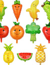 1PC Fruit Foil Balloon Peach Watermelon Strawberry Orange Pineapple Summer Party Decoration Supplies Kids Toy Gifts for Children