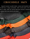 Crocodile Real Leather Cases for iPhone 16 15 Pro Max 14 pro max Genuine Leather Fundas Back Bover