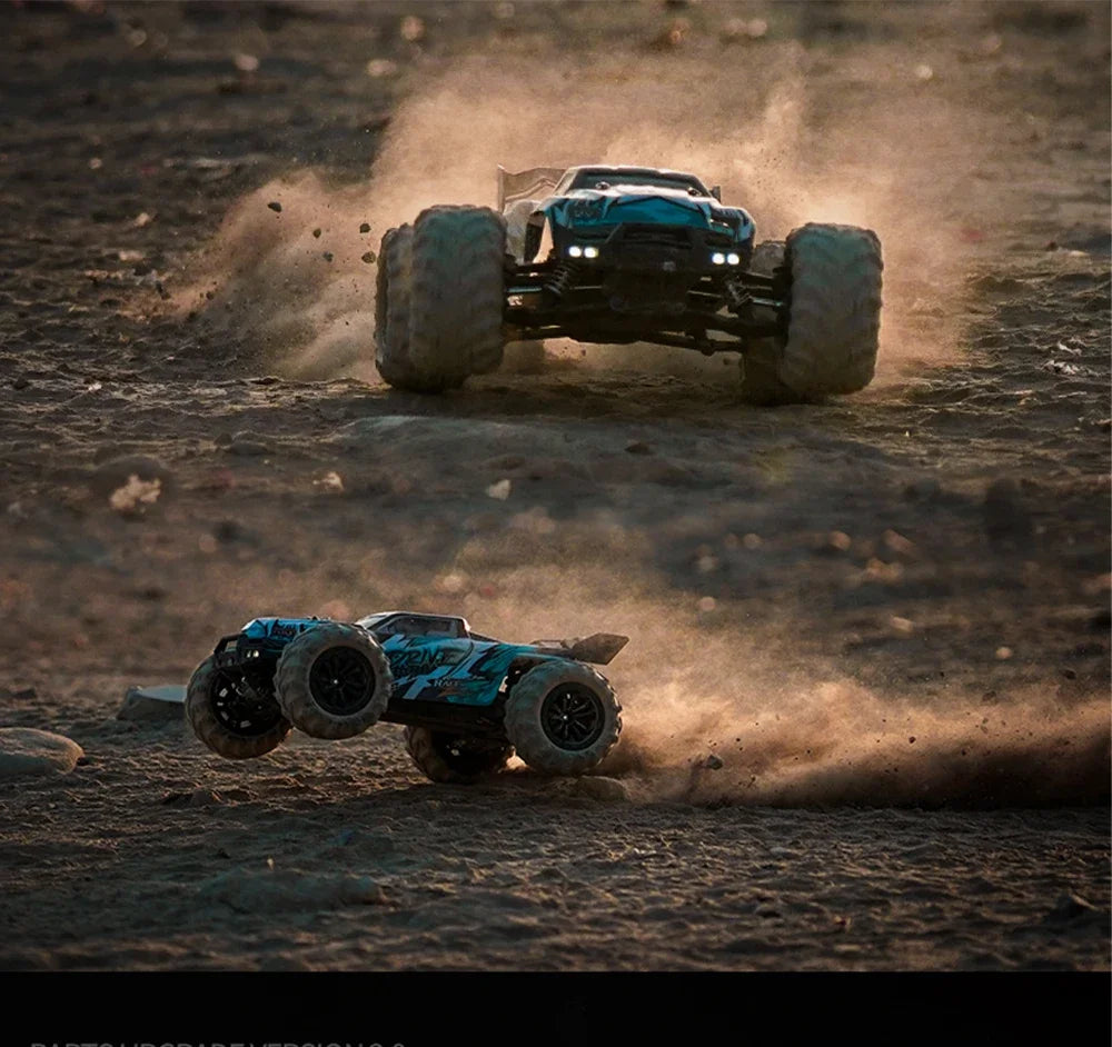 RC Car 1:16 70KM/H or 25KM/H Car Toys LED Headlight Shock-Absorbing Long Endurance With Adapt To All-Terrain 4WD Toys