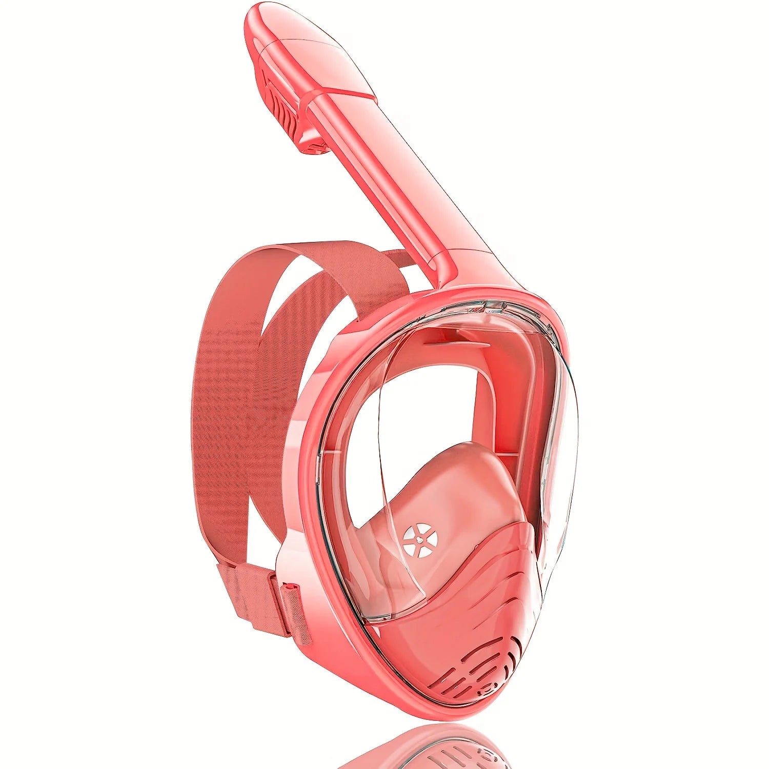 Snorkel Mask  Anti-Fog Leak-Proof Soft Silicone Design Easy to Wear Diving Mask Underwater Scuba Full Face  360° Panoramic