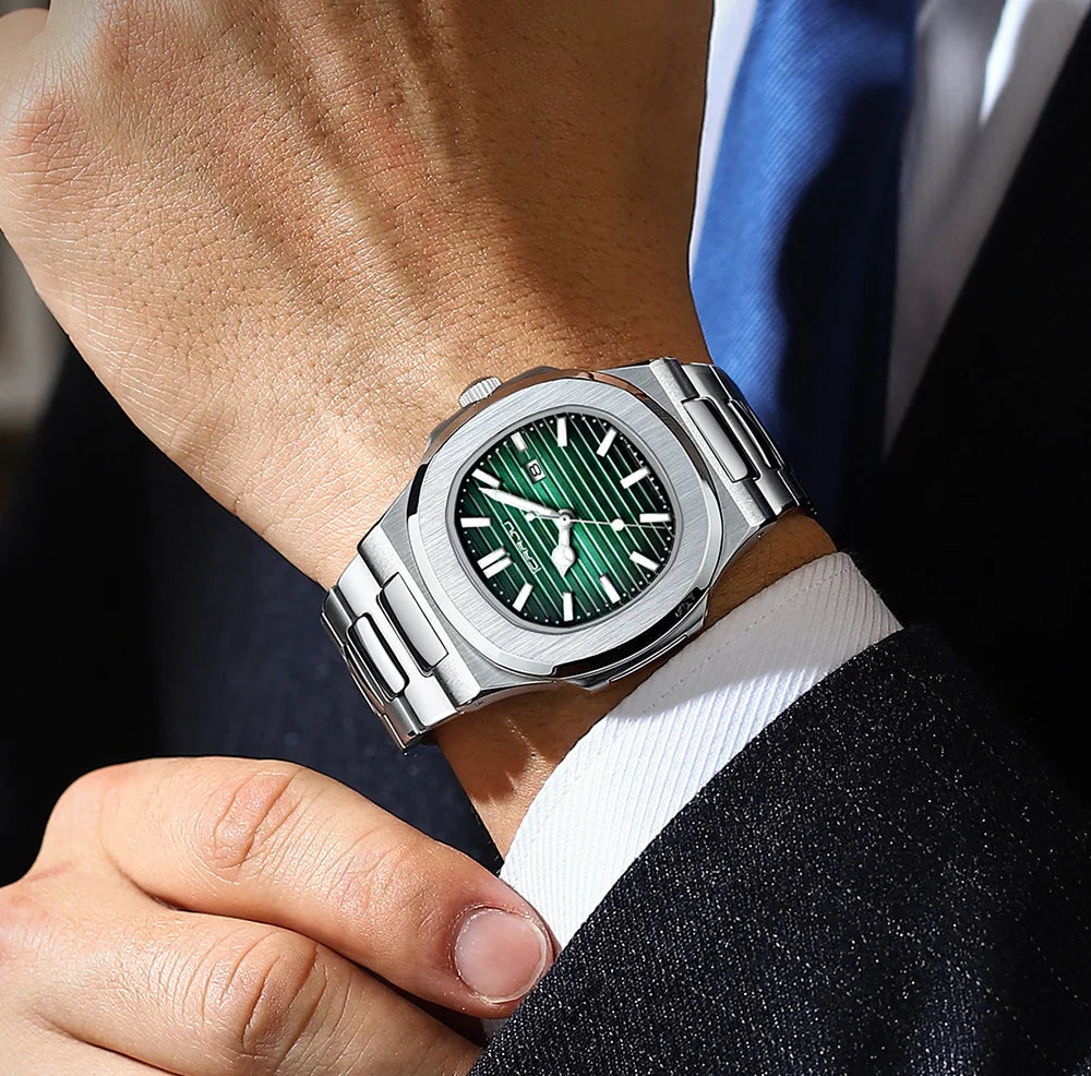 Men Watch Luxury Top Brand Quartz Watches Business Simple Ultra Thin Luminous Wristwatch Men's Clock Reloj Hombre