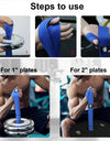 Arm Wrestling Training Loading Strap for Barbells Arm Finger Wrist Exerciser Strengthener Forearm Muscle Strength Workouts