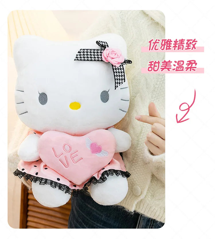 Cute Cat Character Plush Stuffed Doll Toy