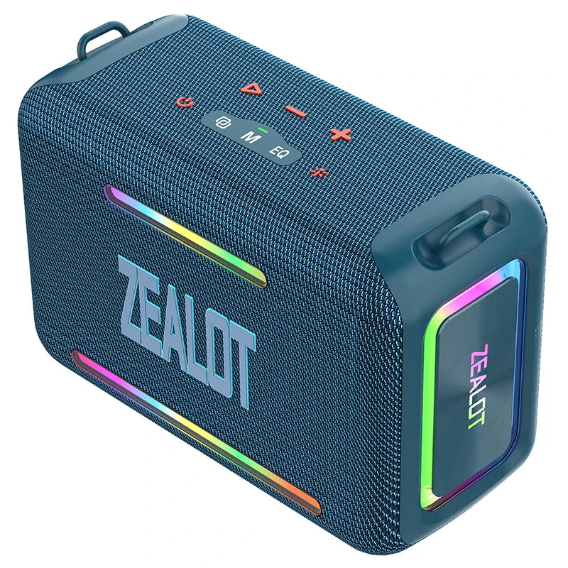 120W RGB Portable Bluetooth Speakers, Massive Bass Party Boombox IPX6 Waterproof Speaker Large, Loud Outdoor Speaker
