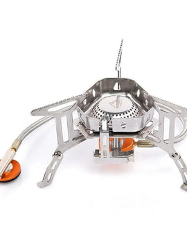 Camping Burner 3200W Windproof Foldable Electric Ignition Outdoor Portable Gas Stove