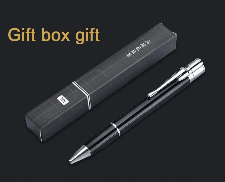 Creative Ball Pen Ligher Green Flame Torch Lighter Unusual Pen Portable Metal Butane Gas Cigarette Lighter Practical Gadget Gift