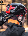 Bicycle Light Helmet Type-C Rechargeable Front + Rear Light Warning Bike Helmet Head Safety MTB Road Cycling Helmet