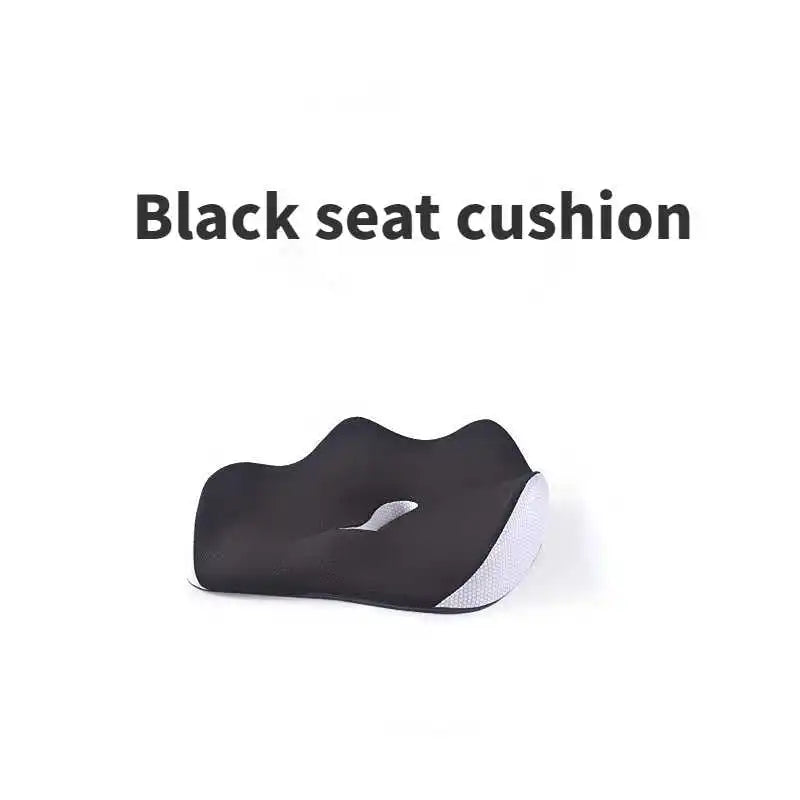 Ergonomic Seat Cushion with Hand Washable Cover Waist & Hip Support Comfort Orthopedic Cushion for Office Car Home